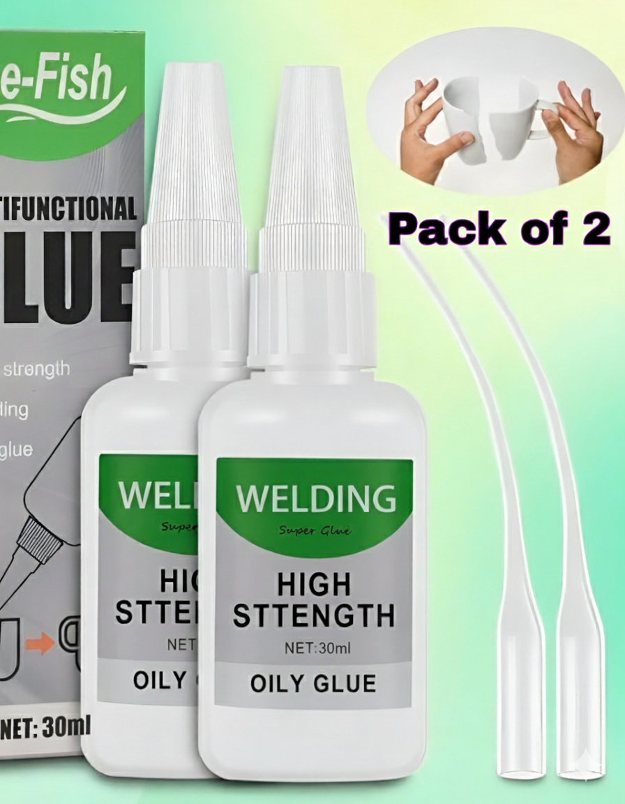 Welding High-Strength Oily Glue 30ML (Pack pf 2)