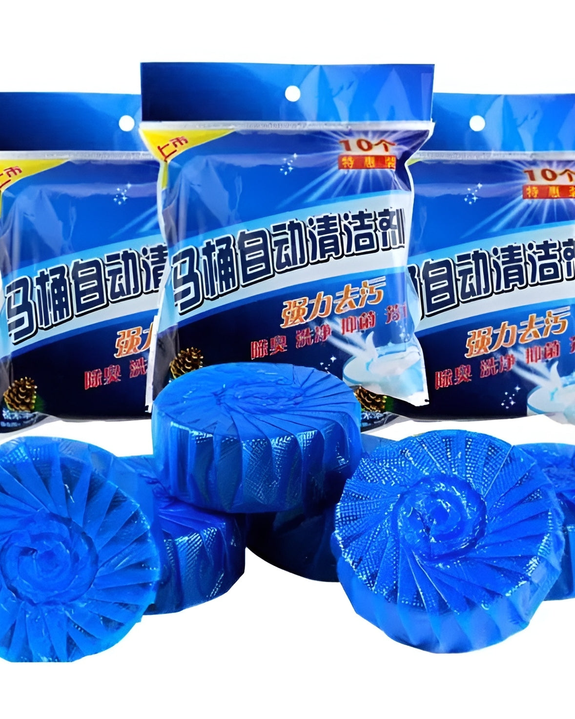 Toilet Cleaning Tablet-Toilet Deodorizer Bathroom Cleaner Tablet Pack of 1 (10pc)